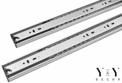 5 Pairs 12″-24″ Soft Close Drawer Slides Ball Bearing Full Extension Value Pack