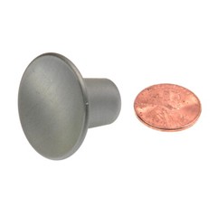 Vintage Washington Spotlite Satin Chrome 1″ Round Cabinet Knob 1210-26D