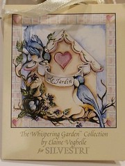 Silvestri Whispering Garden Voghelle Pastel Heart Whymsical Drawer Pull 5.5″