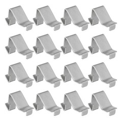 60 Pcs Metal Shelf Clips Brackets Iron Support For Cabinet Shelving And Storage