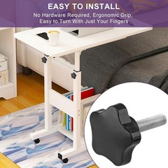 Ergonomic M8 Threaded Star Knobs – Perfect for Woodworking and Equipment