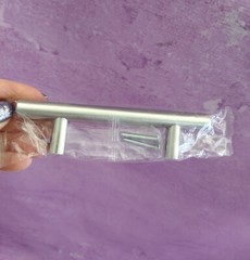 Stainless Steel Brushed Nickel Handles T Bar Kitchen Cabinet Pulls LOT OF 4 NEW