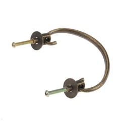Retro Jewelry Box Door Handle Ring Cabinet Drawer Pull Knob Zinc Alloy Hardware