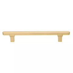5 In. (128 Mm) Center-To-Center Champagne Gold Flat Bar Pull (10-Pack )