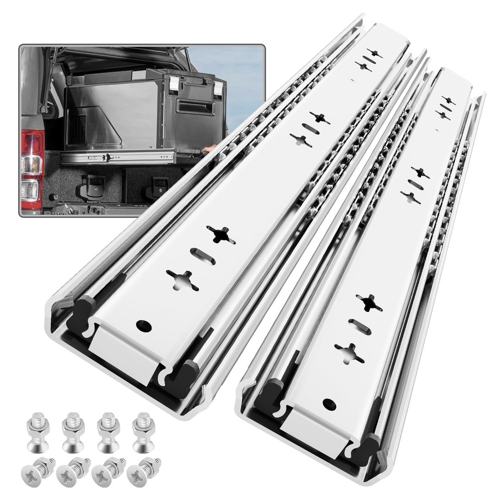 Shuhang 1 Pair 170 Lb Load Capacity Heavy Duty Drawer Slides 12 14 16 18 20 22