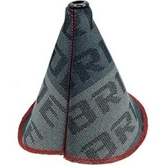 Manual Shift Boot Racing Shifter Knob Cover Hyper Fabric Gear Shif Color: Gray