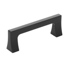 Origin 21 Rectangular Bar Drawer Pulls 128MM 6 Count Black