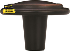 | Cabinet Knob | Oil Rubbed Bronze | 1-1/4 Inch (32 Mm) Diameter | Everyday Heri