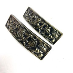 Coastal Collection 3″ Cabinet Pulls Bronzed Black Set Of 2 Beach House Sea Shell
