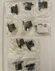 Amerock Oil-Rubbed Bronze 3/8 in Inset Cabinet Hinge (2-Pack) (5 pairs)