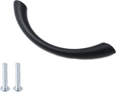 Tighal 6 Pack 2-1/2 Inch Hole Center Solid Arch Pulls Handles Bow Drawer Curved