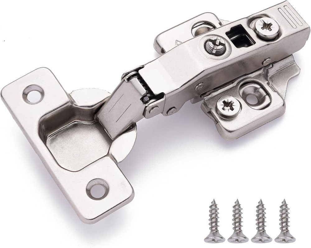 Full Overlay European Soft Close Cabinet Hinges for Kitchen Cabinets (20 Pcs) -1
