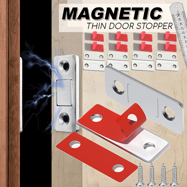 Self-adhesive Latch Catches Magnetic Door Cabinet Cupboard Closer Wardrobes Lot