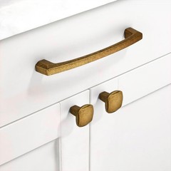 10 Pack 3 Inch(76mm) Kitchen Cabinet Handles Antique Brass Cabinet Pulls Kitc…