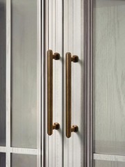 SORWDUERM 10pk 3.78″ Antique Brass Cabinet Pulls Drawer Handles Kitchen
