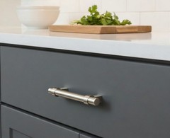 *10 Pack* Satin Nickel Euro Style Cabinet Bar Pulls #161-3SN