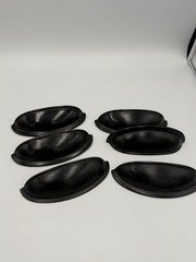 6 Pack Oil Rubbed Black Kitchen Cabinet Drawer Cup Handle Pull Knob Hardware