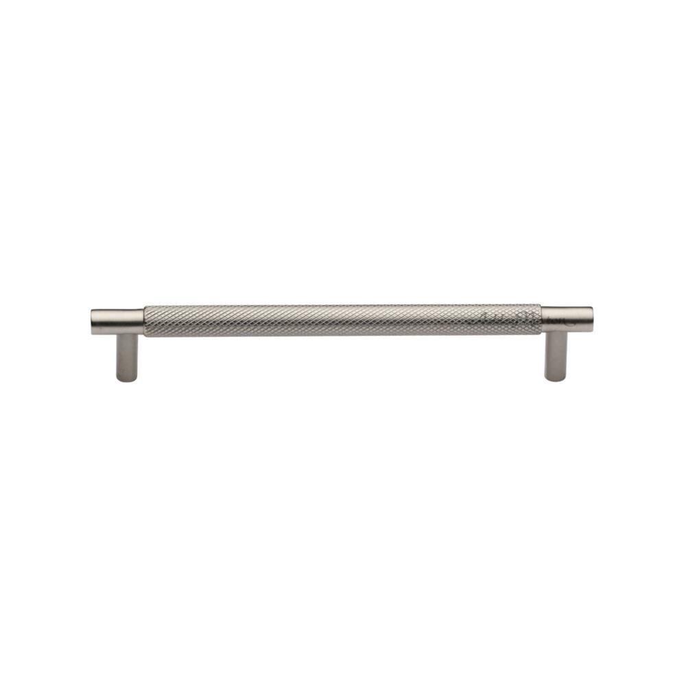 Ashley Norton MT4461-203 Nickel Manzoni 8″ Partial Knurled Drawer Cabinet Pull