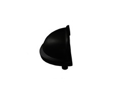 Cabinet Cup Pulls Matte Black Transitional Farmhouse Kitchen Bath Drawer Knobs