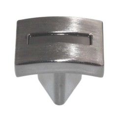 Amerock Evolutions 1 1/4″ Pewter Square Cabinet Knob Pull BP4423-PWT