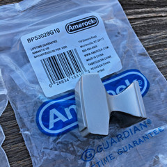 11 NIP Amerock Mulholland 1 1/4″ Rectangle Satin Nickel Knob BP53029g10 SEALED